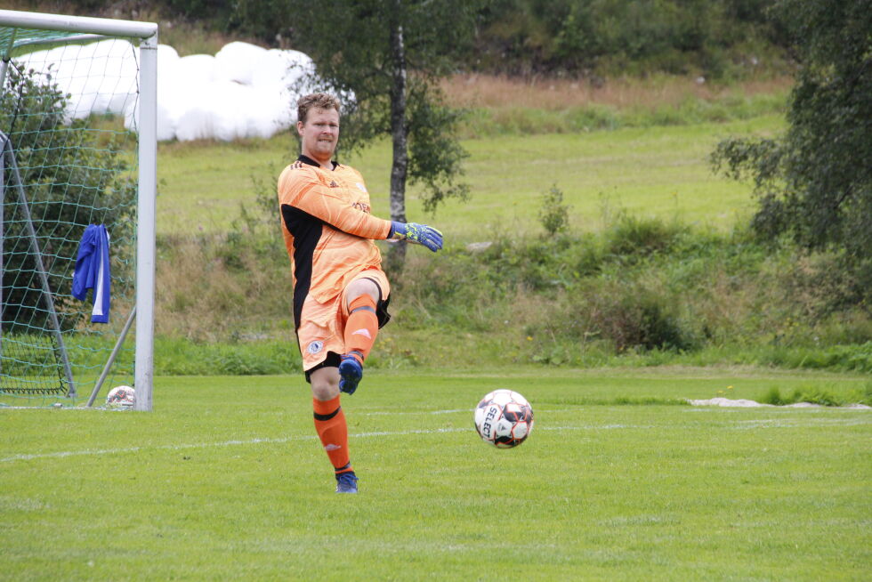 Keeper John Fredrik Haraldsø har hatt en god start på sesongen.
 Foto: arkiv