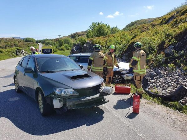 Bilkollisjon på Fv. 770