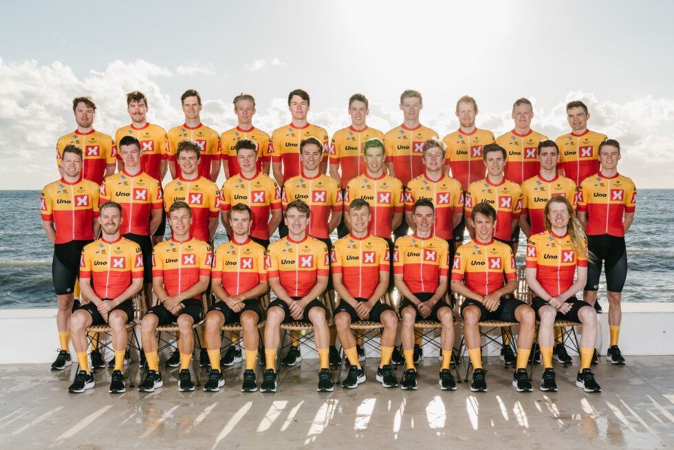 Uno-X Pro Cycling Team herrer 2022 sesongen
 Foto: WordUp Projects