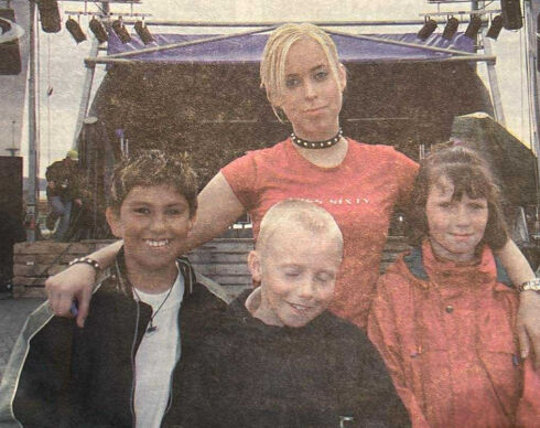 Eirik, Olav og Solveig fikk møte heltene sine