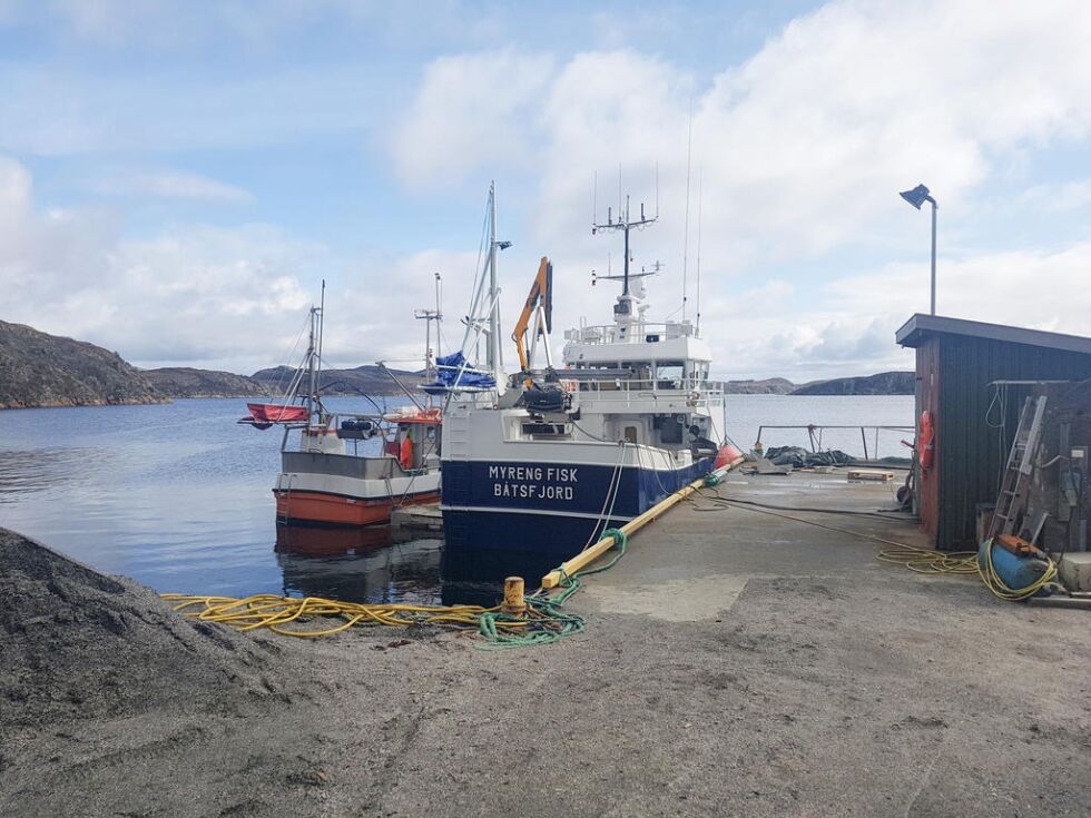 Myreng Fisk er en av mange fartøy av denne typen som er bygd i distriktet.