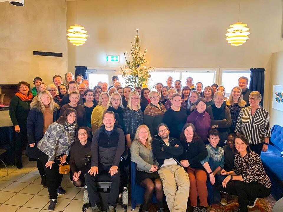 Alle ansatte ved Kolvereid skole dro på tur for å «bygge laget» og hadde ifølge rektor Unni Berit Finne stort utbytte av de to dagene sammen.