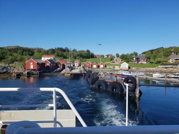 2. juni: Nytt ferjebytte på Eidshaug - Gjerdinga