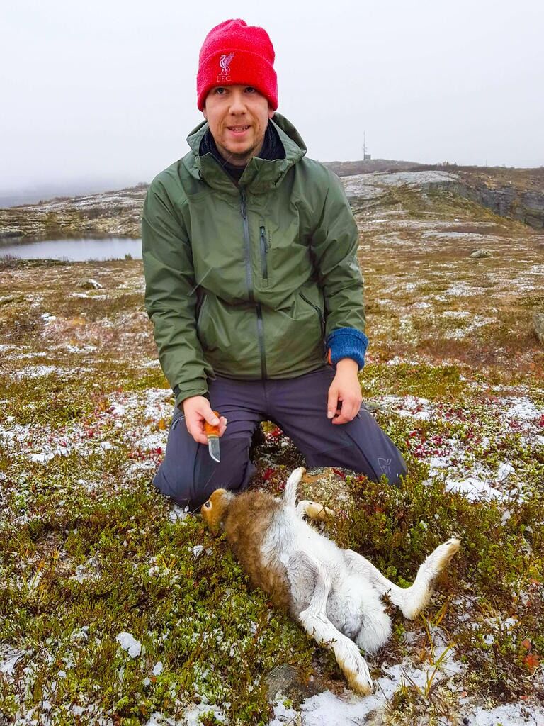 Roar jakter både på store og små dyr.
 Foto: privat