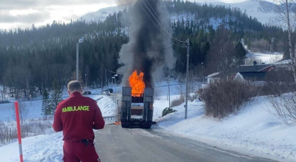 Bilbrann på Bindalseidet
