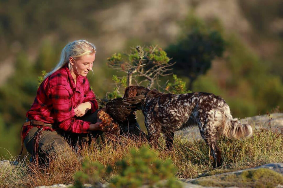 Stadig flere melder seg inn i et av lokallagene til Norges Jeger- og fiskerforbund, og veksten i Nærøysund er betydelig.
 Foto: Janne Svihus