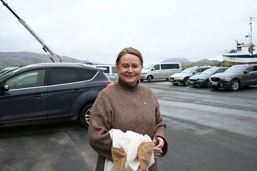 Heidi G. Nielsen, næringsrådgiver i Frøya kommune, roste vertskapet i Rørvik og sa hun var imponert over engasjementet og stoltheten i det lokale næringslivet.
 Foto: Renate Rosenvinge