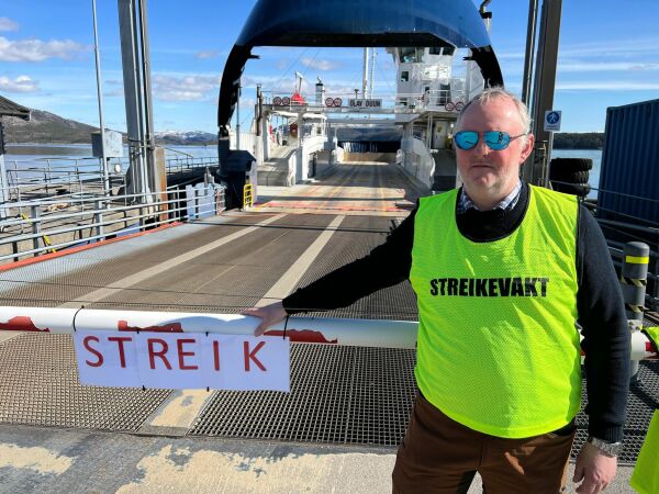 Bommen nede ved ferjekaia