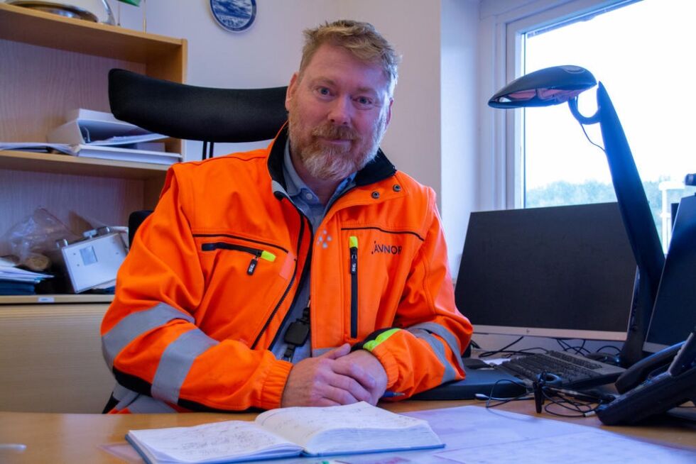 Lufthavnsjef ved Rørvik lufthavn Jan Rune Sæbø.