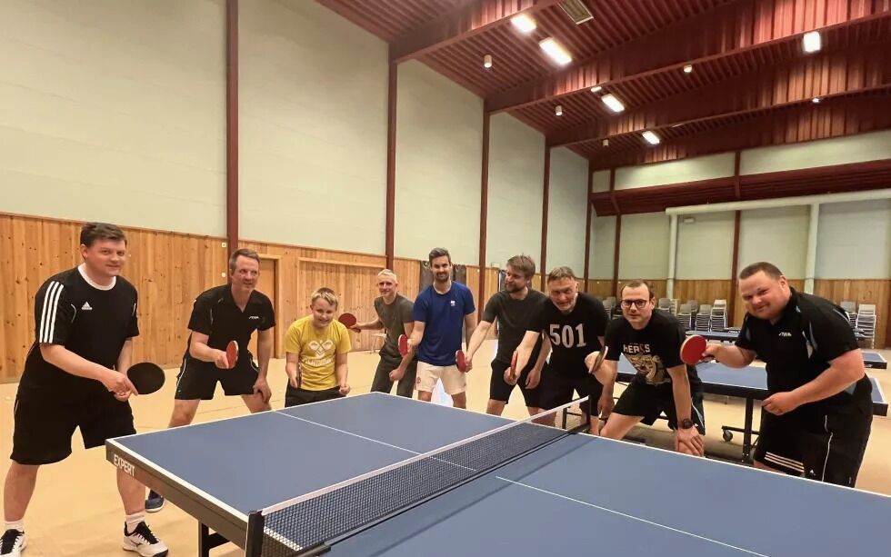 Arkivfoto av Lauga Bordtennisklubb. Klubben har fått støtte til å starte en bordtennisskole for barn og unge i Nærøysund kommune.
 Foto: Arkivfoto