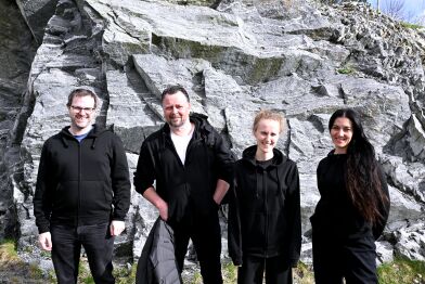 Sinkaberg Arena ble forvandlet til teatersal