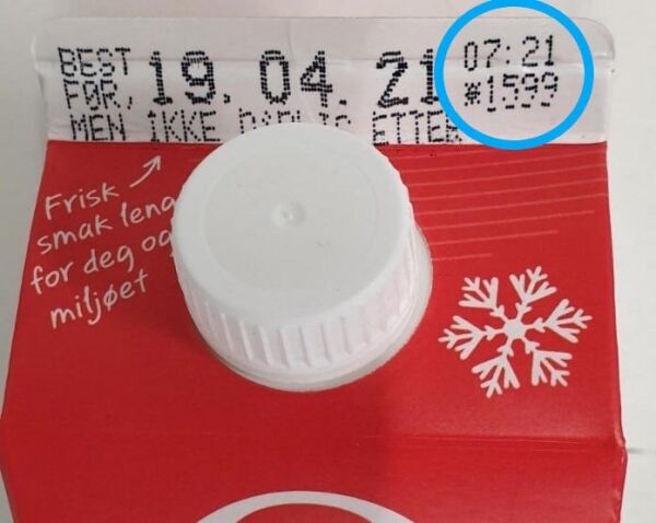 Q-Meieriene kaller tilbake et parti Q Helmelk 1L
