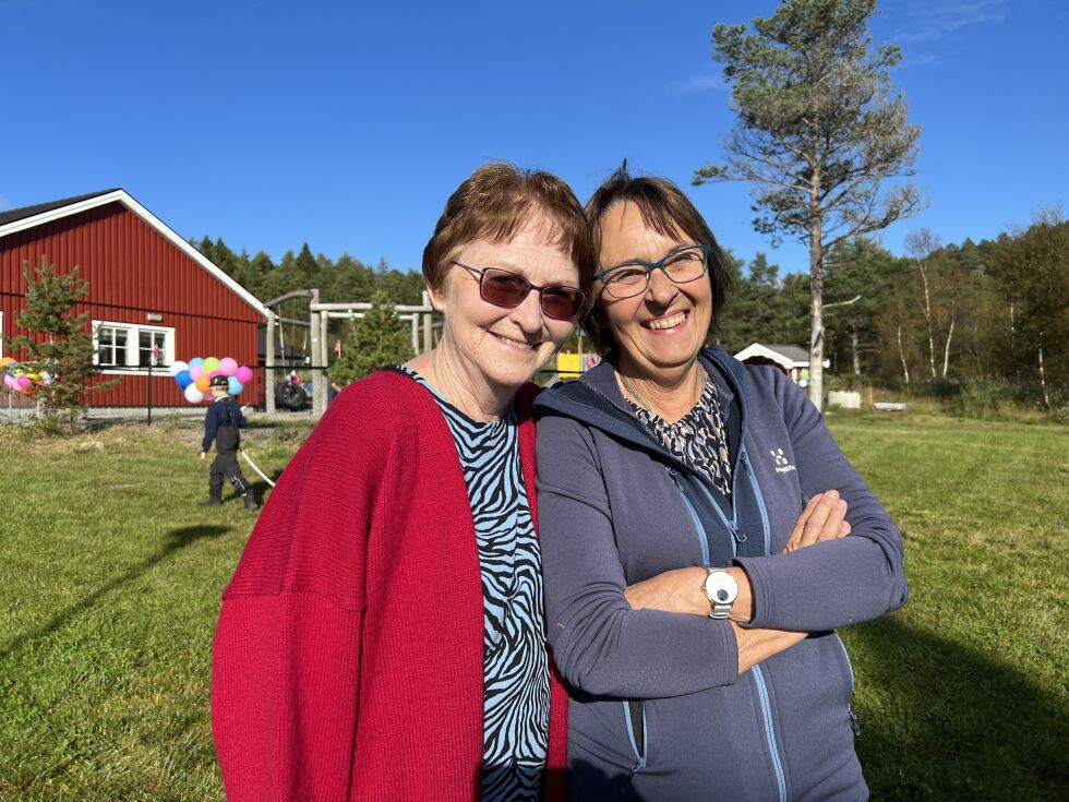Venner og kolleger: May Laugen Dalen og Marit Brækkan.
 Foto: Lillian Lyngstad