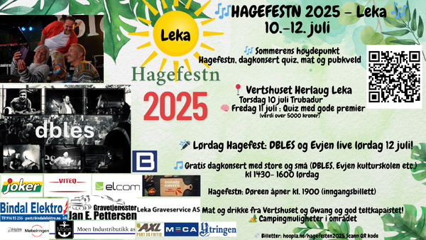 Hagefest Leka 2025