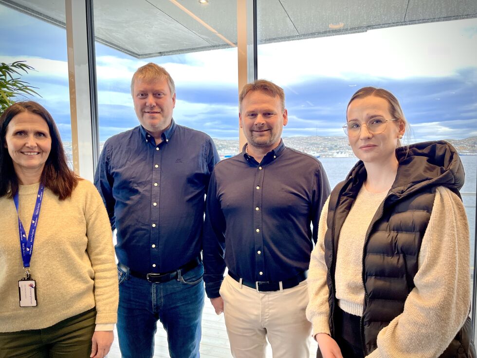 Beate Skillingstad, Åke Ivar Rønningen, Svein-Gustav Sinkaberg og Lisa Lindsetmo.
 Foto: Jon Audun Haukø