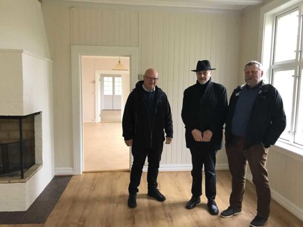 Huseier kom på besøk til prestegården