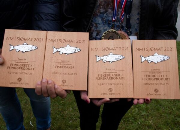 Medaljedryss til Rørvik Fiskemat i NM