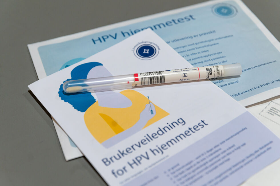HPV hjemmetest kan redde liv.
 Foto: Jorunn Valle Nilsen