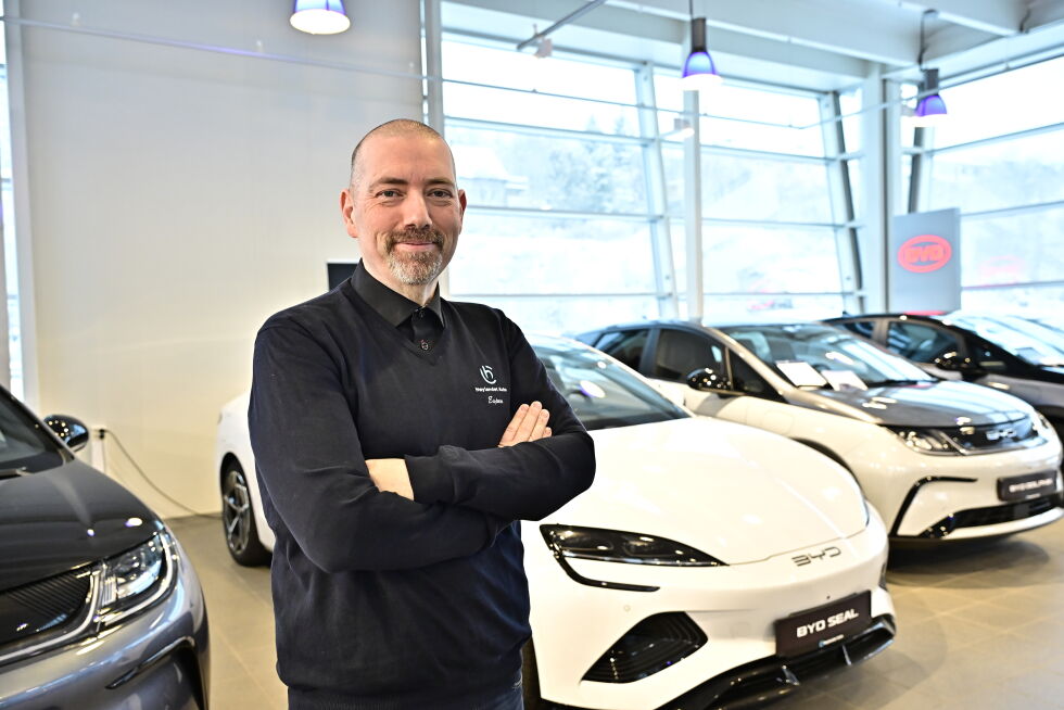 Espen Heimsvik, Høylandet Auto AS.
 Foto: Synnøve Hanssen