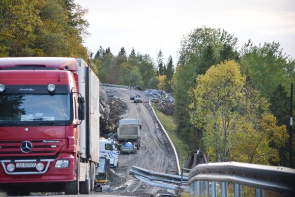 Venter på godkjenning fra geoteknikere