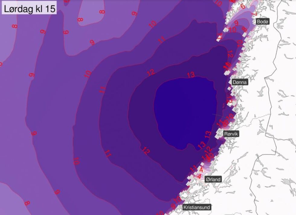 Illustrasjon: Meteorologisk Institutt