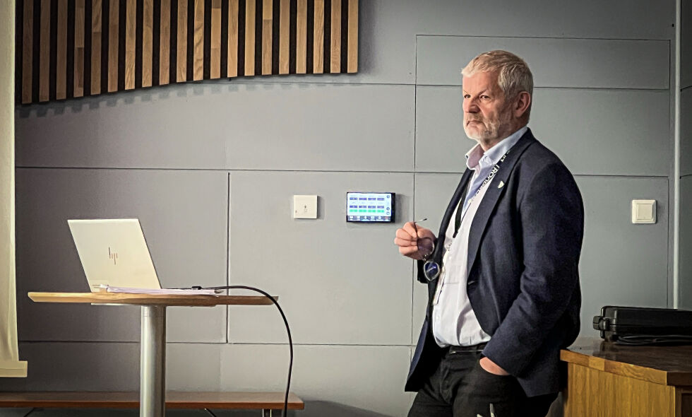 Kommunedirektøren Karl-Anton Swensen.
 Foto: Knut Sandersen