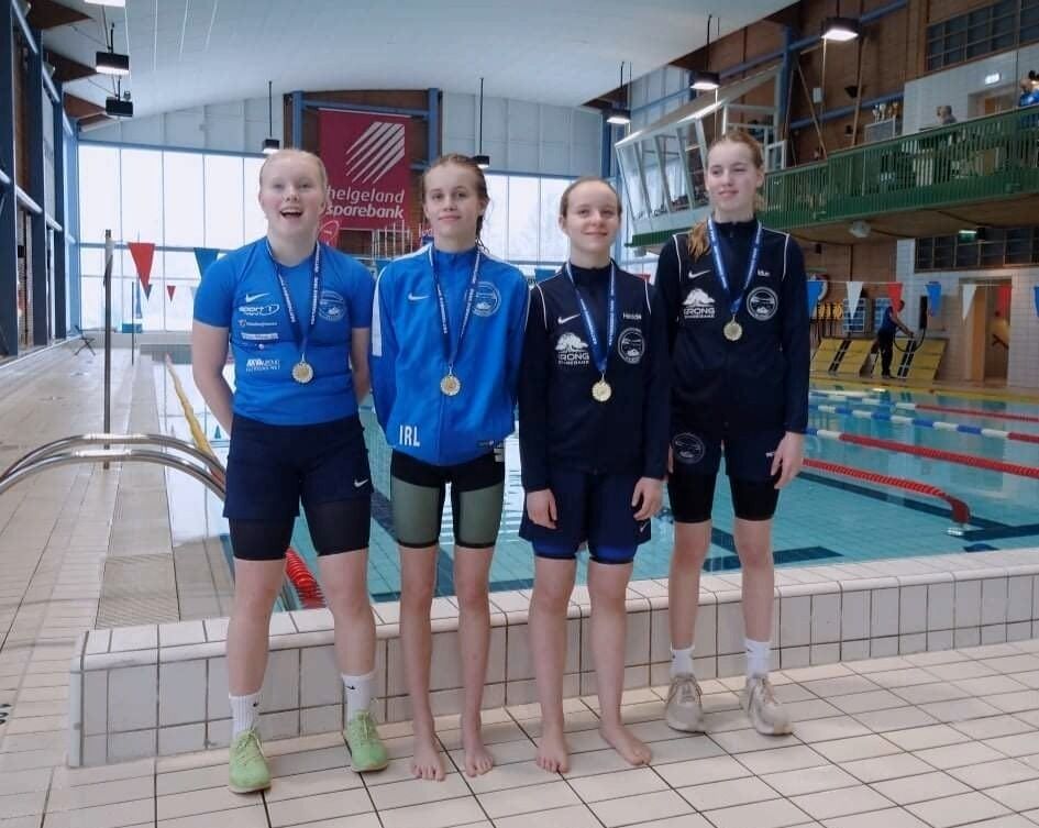 Emma Hellesø , frøya Lauritzen , Hedda Hansvik og Idun Lauritzen
 Foto: RSLK