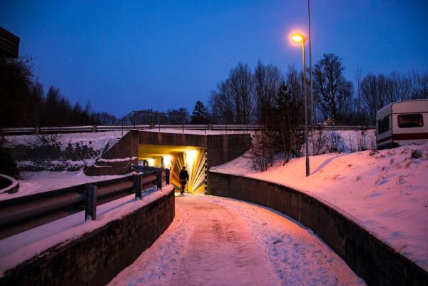 23. januar: En rolig lørdag morgen