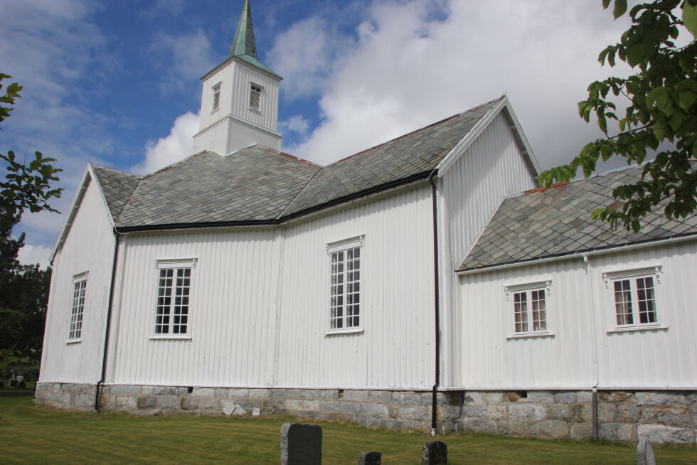 Vassås kirke.
 Foto: Arkiv