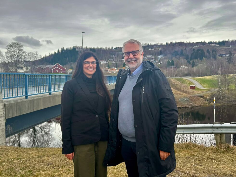 Renate Trøan Bjørshol, andrekandidat Høyre Nord Trøndelag Og Pål Sæther Eiden, førstekandidat Høyre Nord Trøndelag.
Foto: Pål Sæther Eiden.