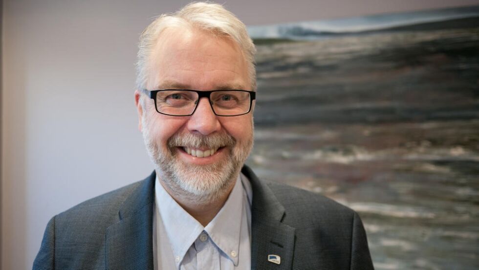 Pål Sæther Eiden fra Vikna, som er Høyres gruppeleder på fylkestinget er glad for at det er flertall for å bygge nye lokaler for Ytre Namdal fagskole.
 Foto: Høyre