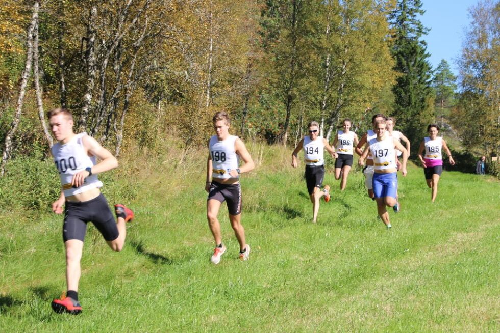Søndag er det klart for årets utgave av Follalunken. Både trimmere og konkurranseløpere oppfordres til å delta. Dette bildet er fra et tidligere løp.
 Foto: arkiv