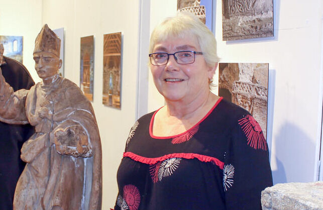 Anne Lise Arntsen fra Nærøykirkas venner.
 Foto: arkiv