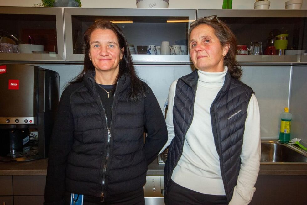 Tove Severeide og Marit Pedersen.
