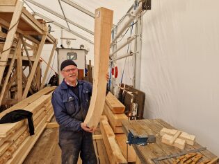 Skrog av tre, hjerte av historie – "Havbris" gjenoppstår