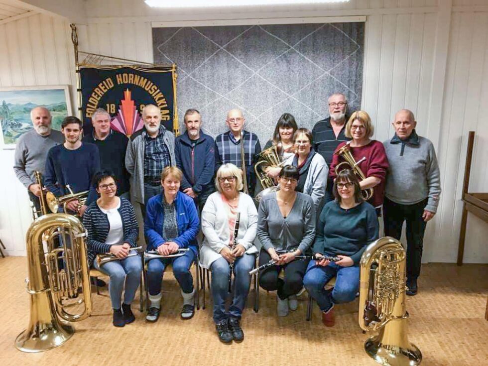 Foldereid hornmusikklag fyller 120 år i disse dager. Lørdag 16. februar inviterer de til jubileumskonsert i Foldereid samfunnshus.