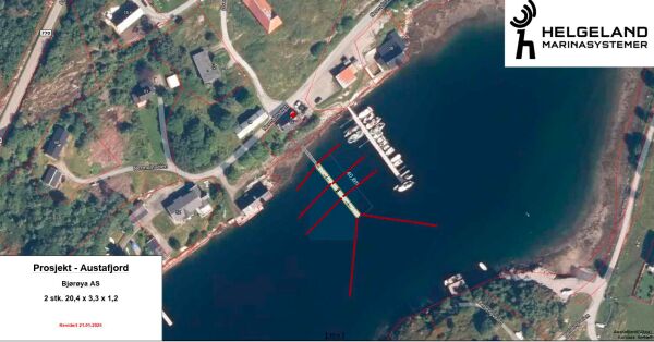 Vil bygge 48 meter lang flytebrygge