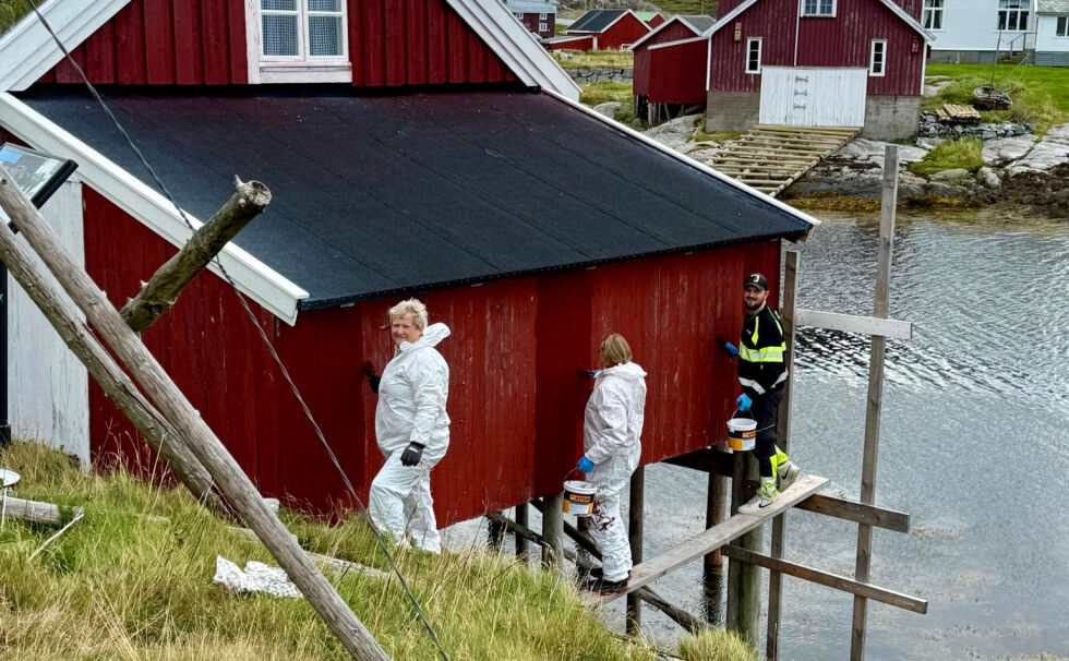 Det var mye som skulle gjøres i løpet av helga.
 Foto: Kystmuseet i Nord-Trøndelag