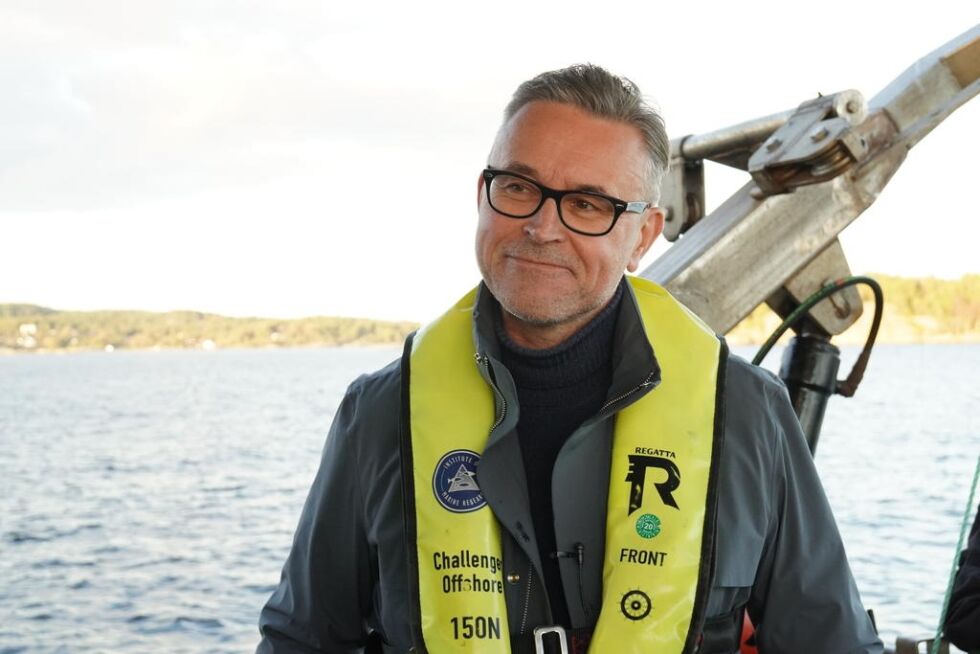 Fiskeri- og sjømatminister Odd Emil Ingebrigtsen.
 Foto: Liv Eva Kirkesæther, Havforskningsinstituttet