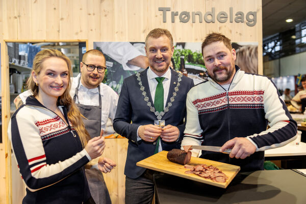 Representerer Norge på verdens største matmesse