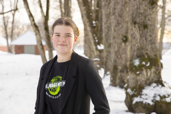 Johanna fra Rørvik inn i Barnas klimapanel