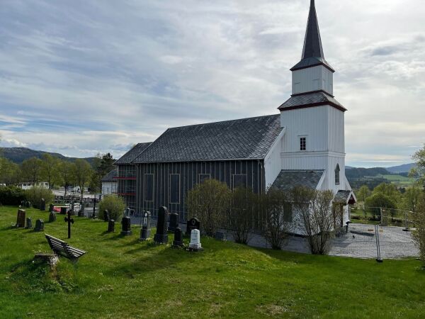Restaureringen er i full gang