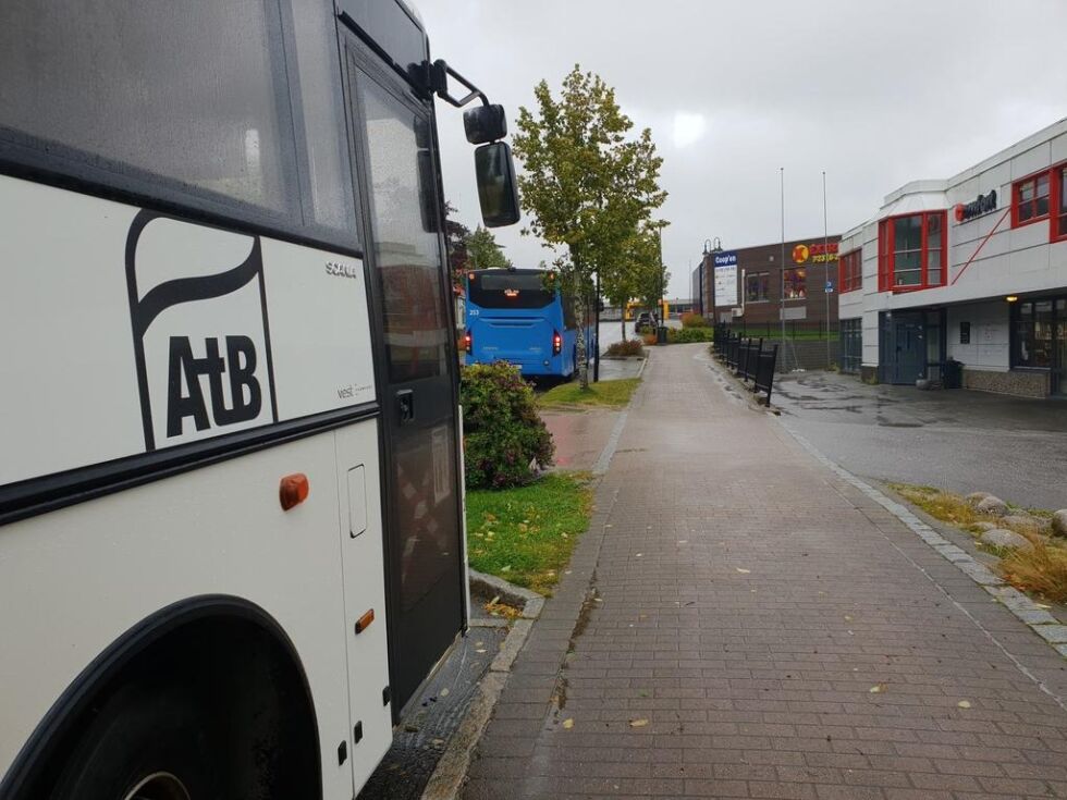 Bussene står nå stille.
 Illustrasjonsfoto