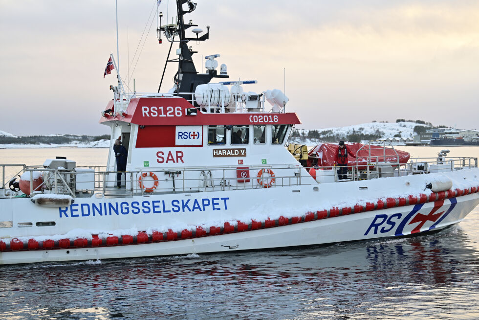 Illustrasjonsfoto. Redningsskøyta RS "Harald V" har en del losoppdrag.
 Foto: Synnøve Hanssen