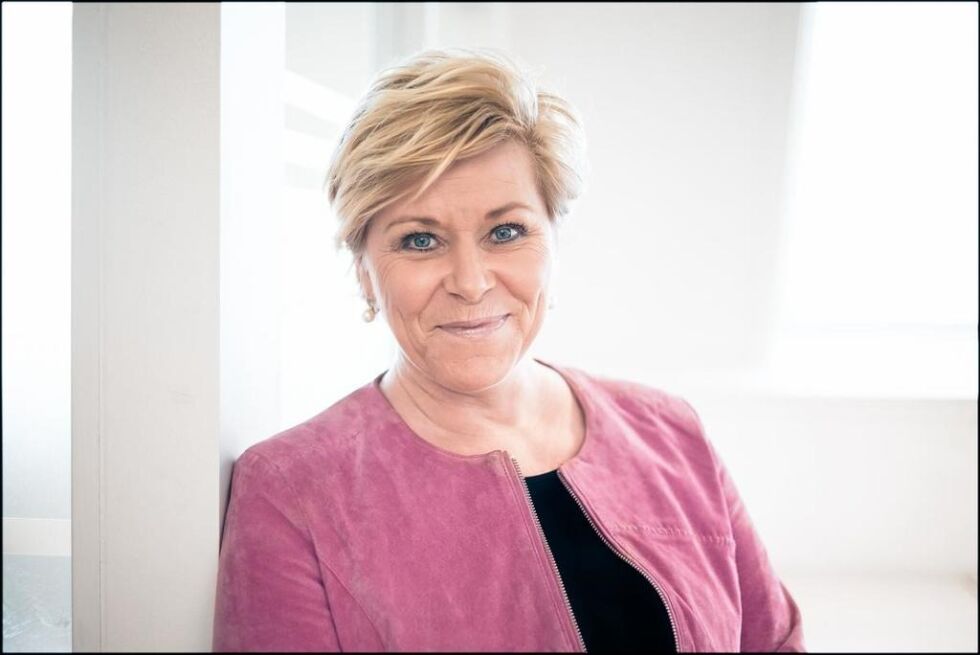 Siv Jensen kommer tirsdag til Rørvik.
 Foto: Ilja C. Hendel