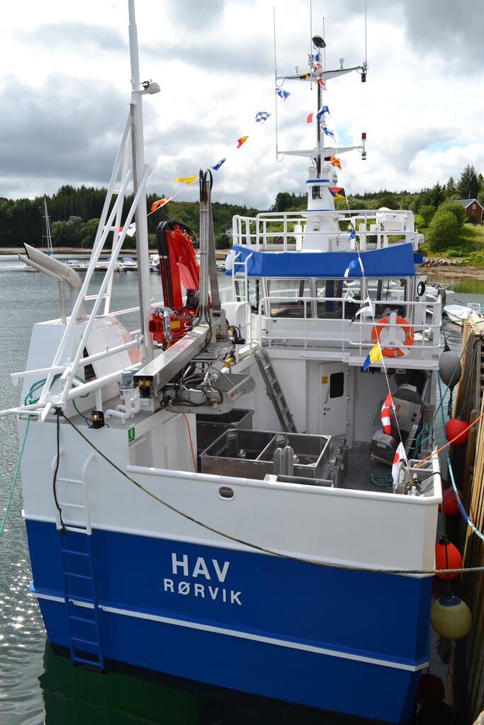 Enkelt og greit. Hav, Rørvik, det skal fiskes.