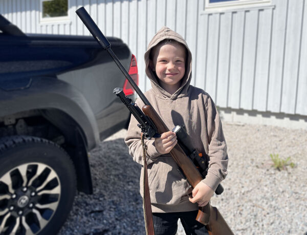 Erik (9) konkurrerte mot pappa og bestefar