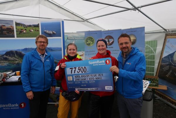 Gavedryss under Nordlandsregattaen