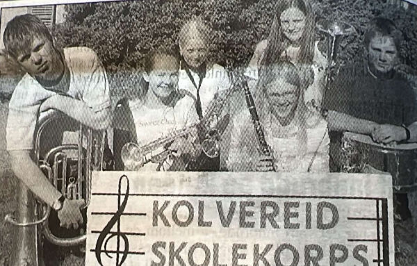 Kolvereid hadde et sterkt skolekorps