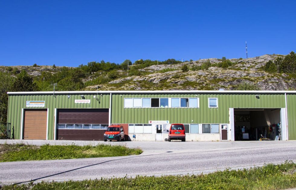 Formannskapet går ikke inn for å modernisere og oppgradere dagens brannstasjon på Rørvik.
 Foto: Rafet Daban